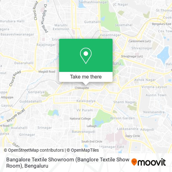 Bangalore Textile Showroom (Banglore Textile Show Room) map