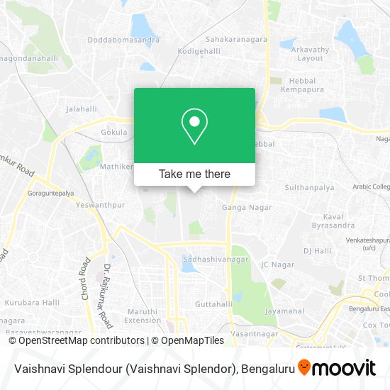 Vaishnavi Splendour (Vaishnavi Splendor) map