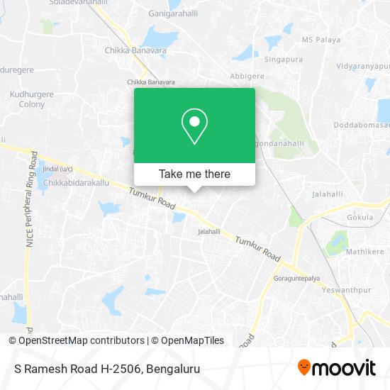 S Ramesh Road H-2506 map