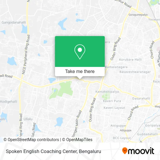 Spoken English Coaching Center map