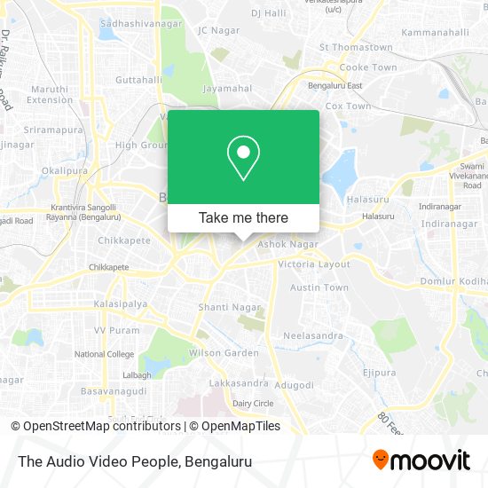 The Audio Video People map