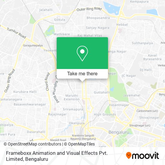 Frameboxx Animation and Visual Effects Pvt. Limited map
