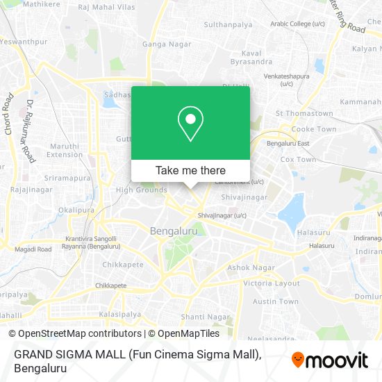 GRAND SIGMA MALL (Fun Cinema Sigma Mall) map