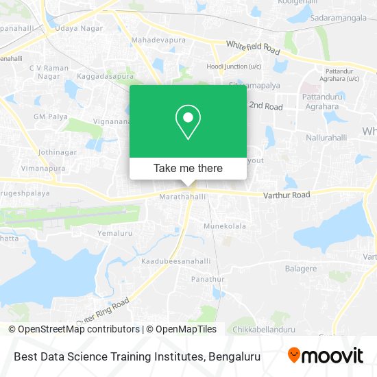 Best Data Science Training Institutes map