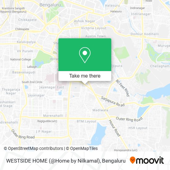 WESTSIDE HOME (@Home by Nilkamal) map