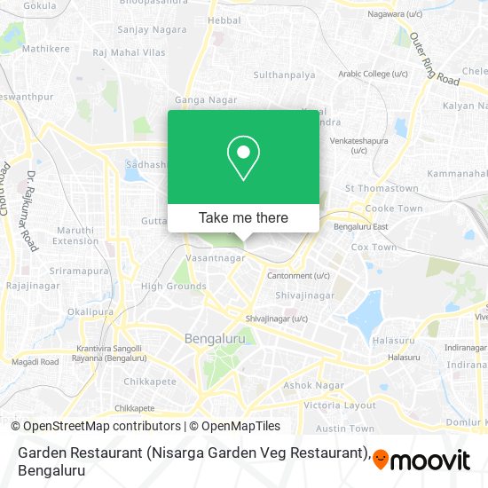 Garden Restaurant (Nisarga Garden Veg Restaurant) map