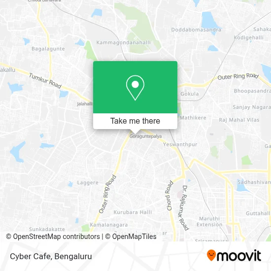Cyber Cafe map