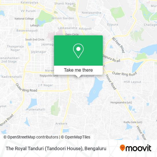 The Royal Tanduri (Tandoori House) map