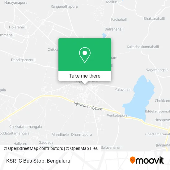 KSRTC Bus Stop map