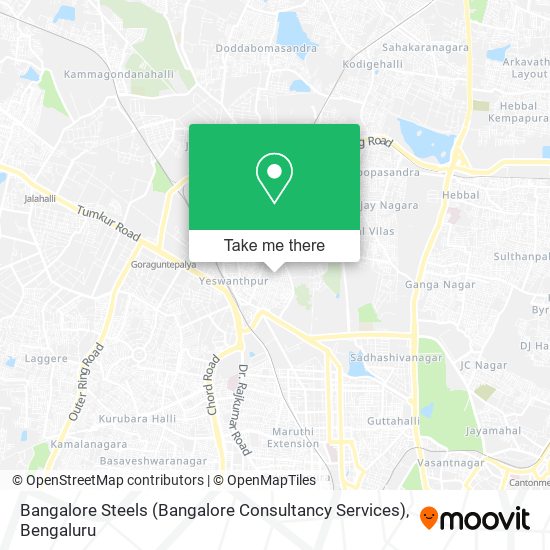 Bangalore Steels (Bangalore Consultancy Services) map