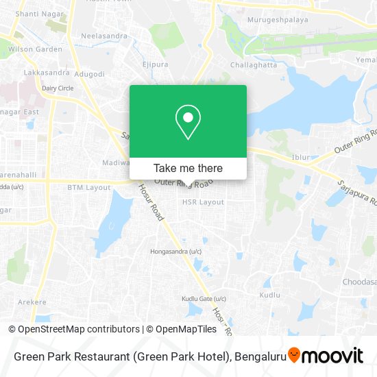 Green Park Restaurant (Green Park Hotel) map