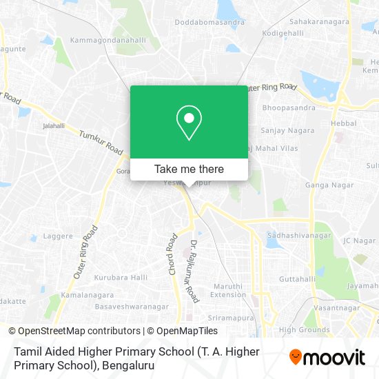 Tamil Aided Higher Primary School (T. A. Higher Primary School) map