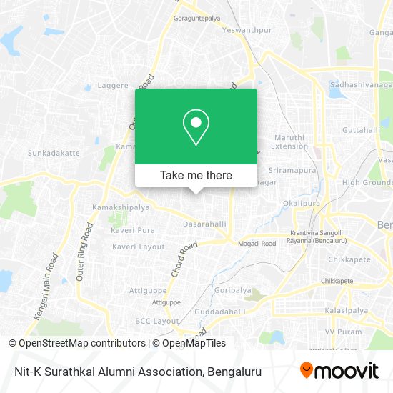 Nit-K Surathkal Alumni Association map