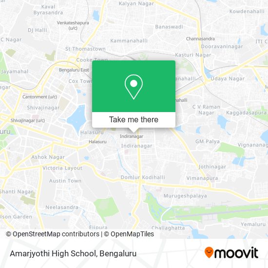 Amarjyothi High School map