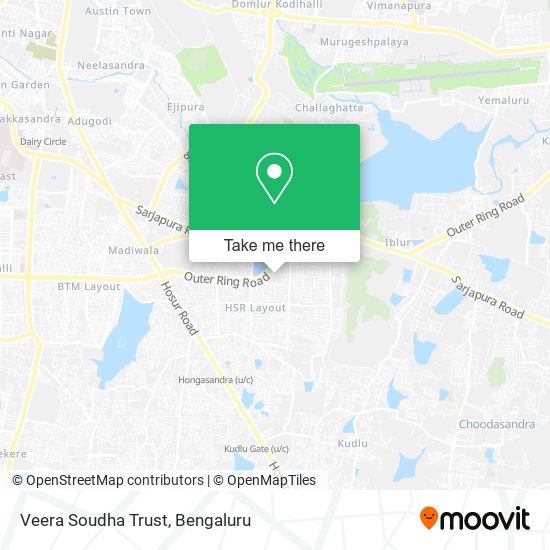 Veera Soudha Trust map