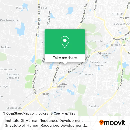 Institute Of Human Resources Development map