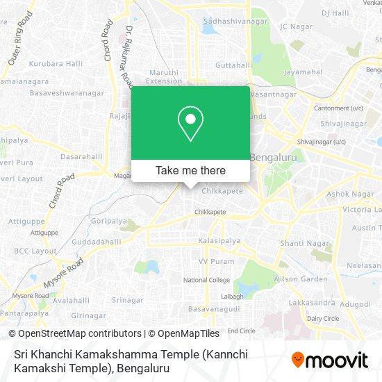 Sri Khanchi Kamakshamma Temple (Kannchi Kamakshi Temple) map