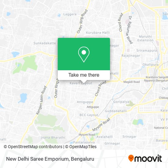 New Delhi Saree Emporium map