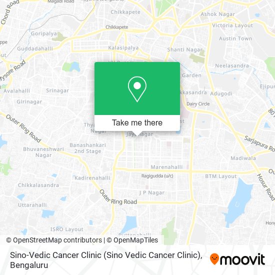 Sino-Vedic Cancer Clinic map