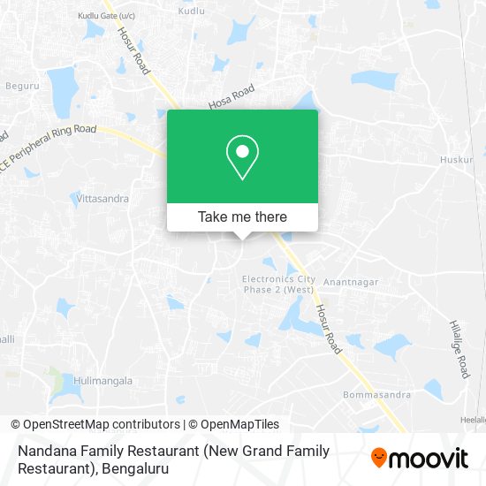 Nandana Family Restaurant (New Grand Family Restaurant) map