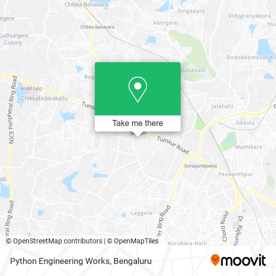 Python Engineering Works map