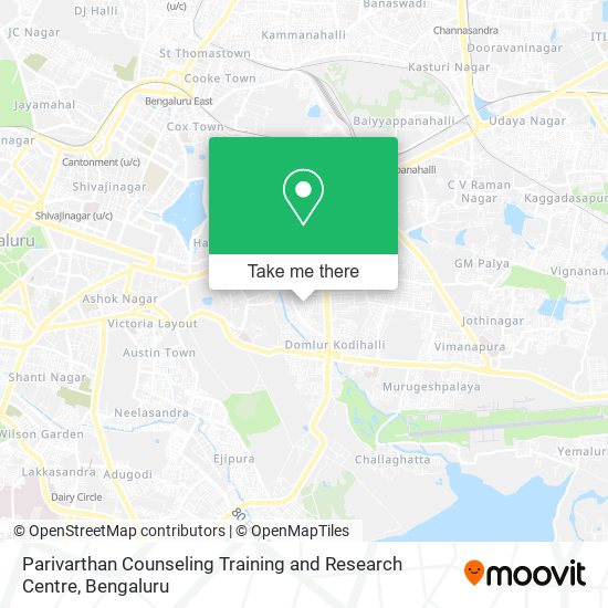 Parivarthan Counseling Training and Research Centre map