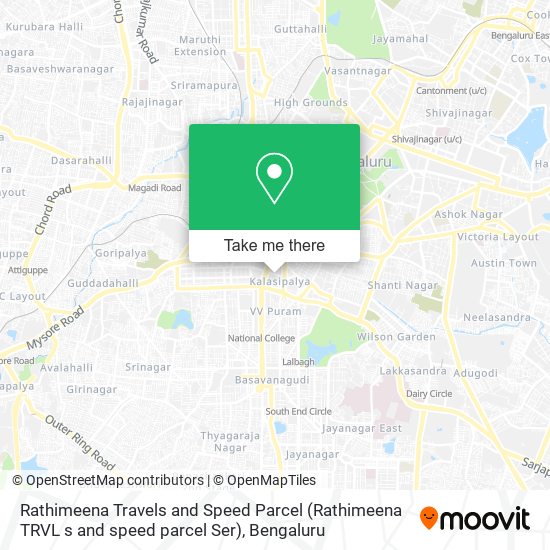 Rathimeena Travels and Speed Parcel (Rathimeena TRVL s and speed parcel Ser) map