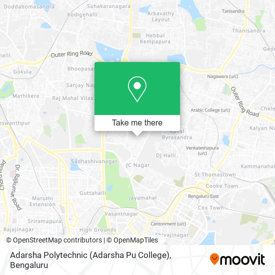 Adarsha Polytechnic (Adarsha Pu College) map