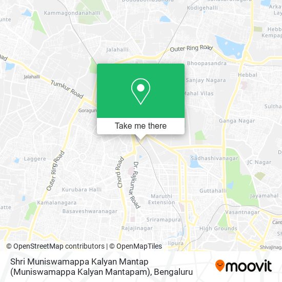 Shri Muniswamappa Kalyan Mantap (Muniswamappa Kalyan Mantapam) map