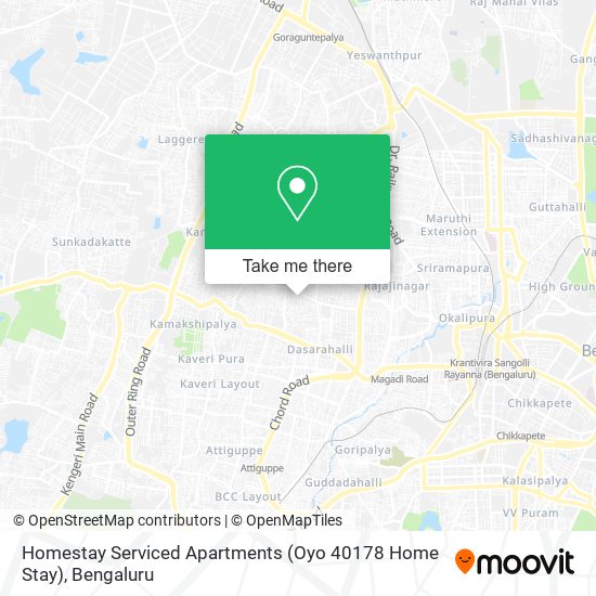 Homestay Serviced Apartments (Oyo 40178 Home Stay) map