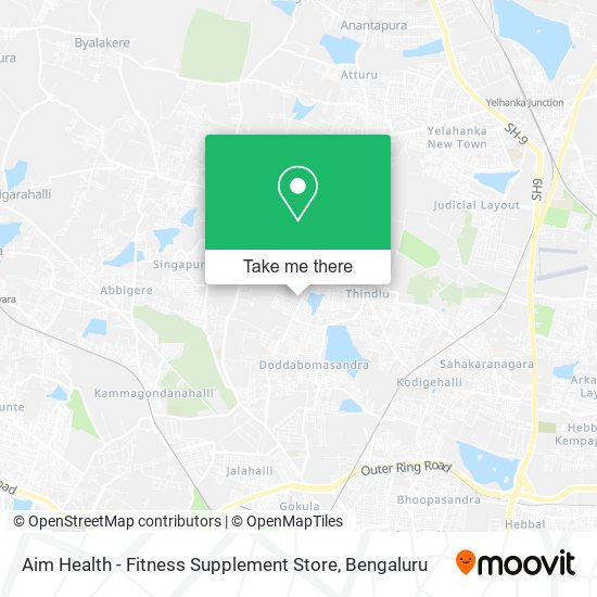 Aim Health - Fitness Supplement Store map