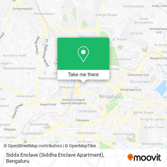 Sidda Enclave (Siddha Enclave Apartment) map