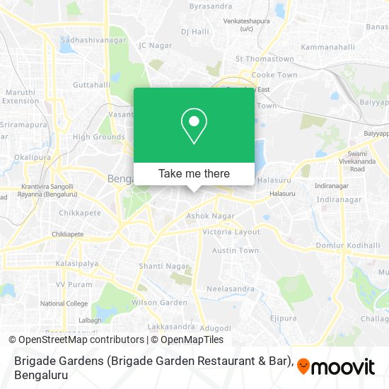 Brigade Gardens (Brigade Garden Restaurant & Bar) map