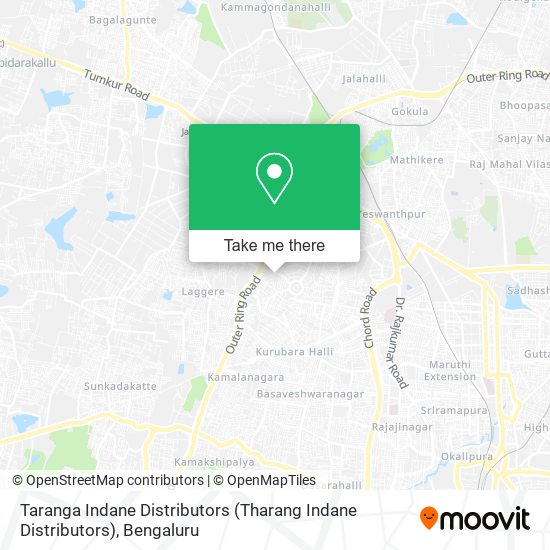 Taranga Indane Distributors (Tharang Indane Distributors) map