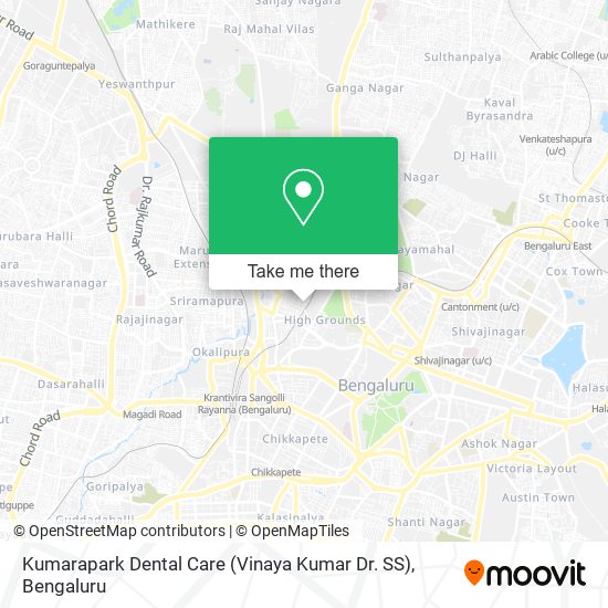 Kumarapark Dental Care (Vinaya Kumar Dr. SS) map
