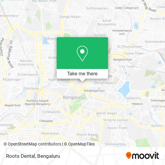 Roots Dental map