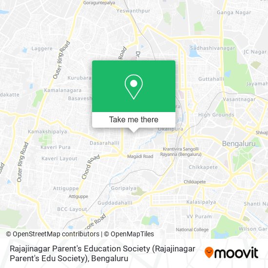 Rajajinagar Parent's Education Society map