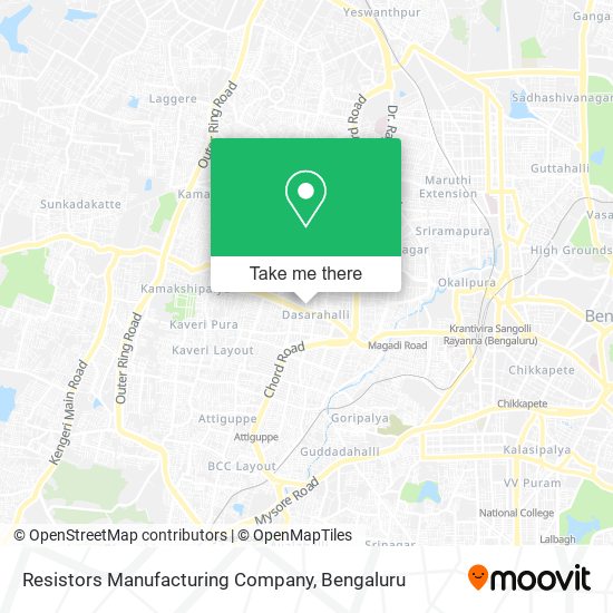 Resistors Manufacturing Company map