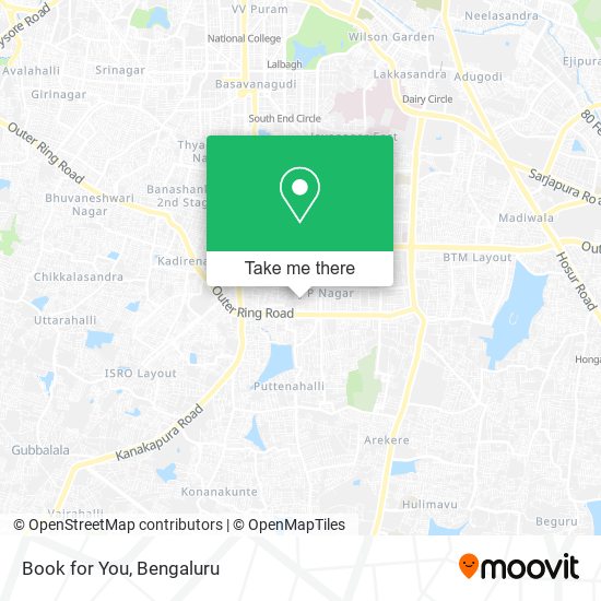 Book for You map