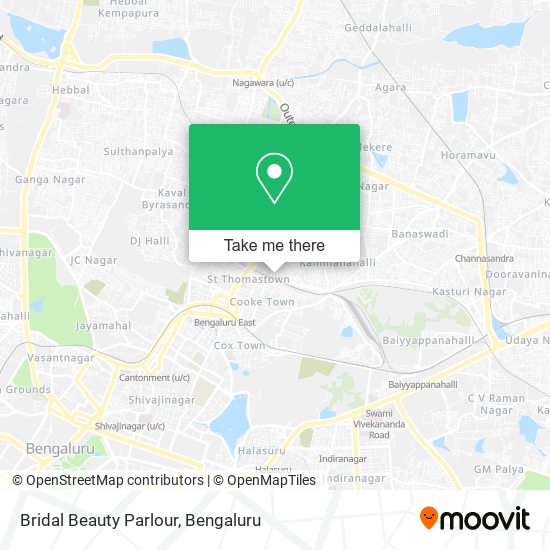 Bridal Beauty Parlour map