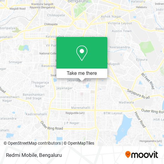 Redmi Mobile map
