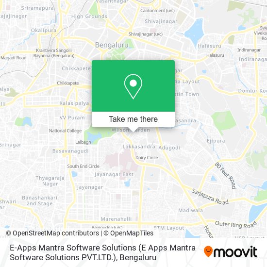 E-Apps Mantra Software Solutions map