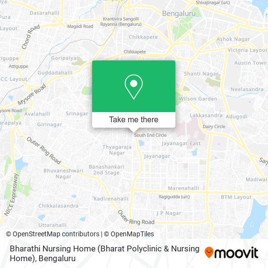 Bharathi Nursing Home (Bharat Polyclinic & Nursing Home) map