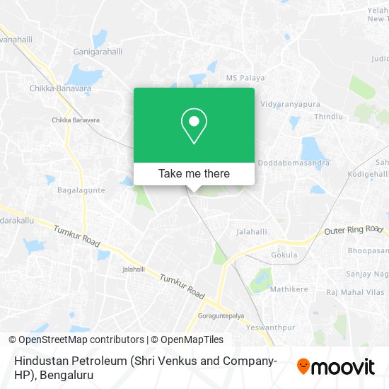 Hindustan Petroleum (Shri Venkus and Company-HP) map
