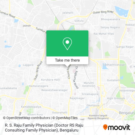 R. S. Raju Family Physician (Doctor RS Raju Consulting Family Physician) map