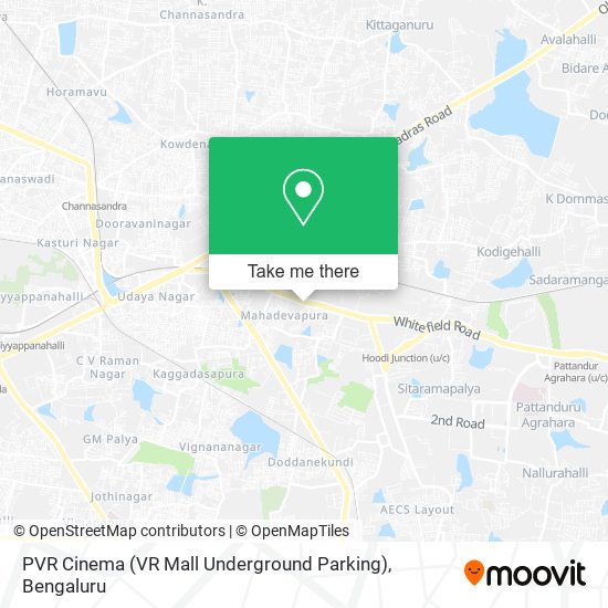 PVR Cinema (VR Mall Underground Parking) map