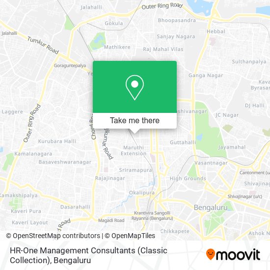 HR-One Management Consultants (Classic Collection) map