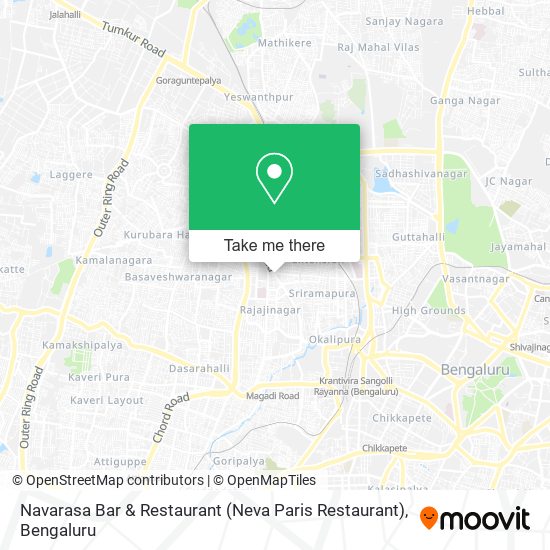Navarasa Bar & Restaurant (Neva Paris Restaurant) map