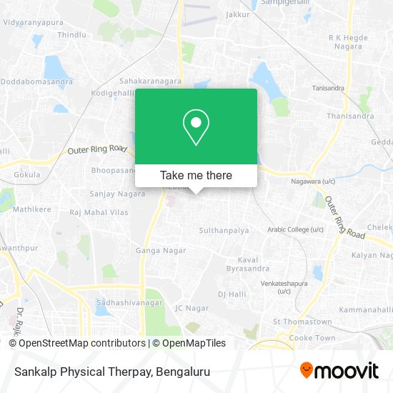 Sankalp Physical Therpay map