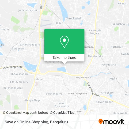 Save on Online Shopping map